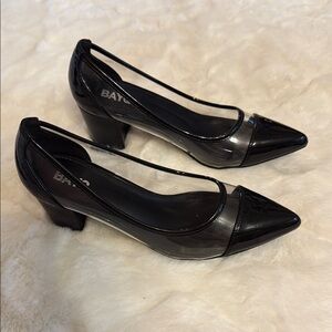 Black Patent Leather Heels